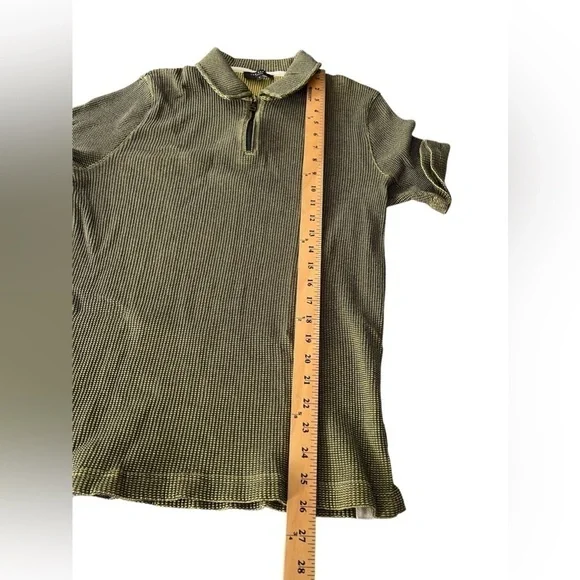 TED BAKER
Backley Textured Zip Polo Shirt Size 4 - Picture 6 of 10